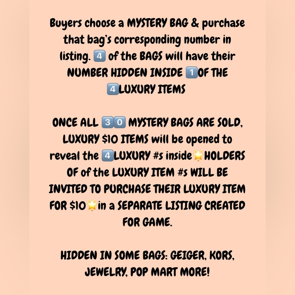 ✈️🚨FLY w/ME Mystery Bag GAME! VERSACE PRADA SEE BY CHLOE MIU MIU KURT GEIGER ✈️ - Picture 16 of 16